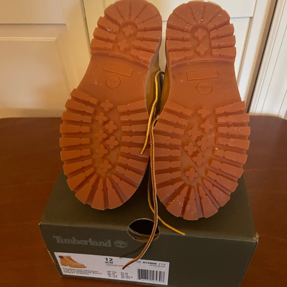 Timberland premium 6 in waterproof boot wheat nubuck - Toddler - Picture 3 of 6